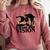 Graduation 2020 A Class With Vision Comfort Colors Sweatshirt Crimson