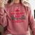 Graduation 2022 My Happy Class Is Outta Here Senior Comfort Colors Sweatshirt Crimson