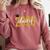 Graduation 2023 Class Of 2023 Comfort Colors Sweatshirt Crimson
