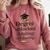 Graduation 2025 Degree Unlocked Adulting Still Loading Comfort Colors Sweatshirt Crimson