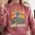 Graduation 2nd Grade Monster Truck Boys I Crushed Grad Comfort Colors Sweatshirt Crimson