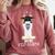 Graduation For Him & Her Got My Dip-Llama Comfort Colors Sweatshirt Crimson