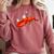 Graduation Bachelor Master Doctor PhD Study School Lobster Comfort Colors Sweatshirt Crimson