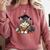 Graduation Cat Graduation Present For Graduate Grad Comfort Colors Sweatshirt Crimson Graduation Cat Graduation Present For Graduate Grad Comfort Colors Sweatshirt Crimson