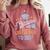 GRADUATION CLASS 2019 Now Back To Bed Senior Graduate Comfort Colors Sweatshirt Crimson