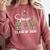 Graduation Class Of 2026 Senior Mom 2026 Comfort Colors Sweatshirt Crimson