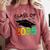 Graduation Class Of 2035 Hand Prints Space Pre-K -12th Grade Comfort Colors Sweatshirt Crimson