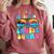 Graduation Cruise Squad Class Of 2025 Vacation Family Grad Comfort Colors Sweatshirt Crimson