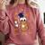 Graduation Flossing Peanut OIT Comfort Colors Sweatshirt Crimson