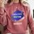 Graduation Graduated Creative Writing Degree University Comfort Colors Sweatshirt Crimson