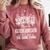 Graduation Healthcare Administration Major Comfort Colors Sweatshirt Crimson
