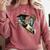 Graduation Mallard Duck Hunter Hunting Season Grad Hunting Comfort Colors Sweatshirt Crimson