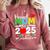 Graduation Proud Mom Of 2025 Kindergarten Graduate Comfort Colors Sweatshirt Crimson