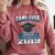 Graduation Shirt Class Of 2019 High School College Comfort Colors Sweatshirt Crimson