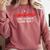 Graduation Shirt College Graduation Ideas 2024 Comfort Colors Sweatshirt Crimson