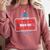 Graduation Shirt For Graduate Life Is Better When You Comfort Colors Sweatshirt Crimson