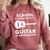 Graduation Shirt For Guitar Players & Band Member Comfort Colors Sweatshirt Crimson