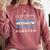 Graduation Shirt Masters Graduates From Grad School Comfort Colors Sweatshirt Crimson