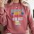 Graduation Summa Cum Laude College Honors Comfort Colors Sweatshirt Crimson