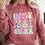 Groovy In My Last Day Of School Era Second Grade Graduation Comfort Colors Sweatshirt Crimson