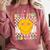 Groovy Next Stop 2nd Grade 1st Grade Graduation 2025 Premium Comfort Colors Sweatshirt Crimson