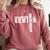 Gymnastics Senior Night Gymnastics Senior 2025 Graduation 2 Comfort Colors Sweatshirt Crimson