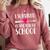 Hairstylist Cosmetology School Graduation Graduate Tee Comfort Colors Sweatshirt Crimson
