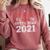 My Happy Class Is Outta Here 2021 Shirt Graduation Comfort Colors Sweatshirt Crimson