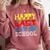 Happy Last Day Of School Graduation Teachers Student Comfort Colors Sweatshirt Crimson