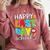Happy Last Day Of School Teacher Student Graduation Comfort Colors Sweatshirt Crimson