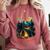 I Hate People Id Rather Be Camping Sarcastic Introvert Comfort Colors Sweatshirt Crimson