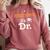 Henceforth It's Dr PhD Graduation Doctorate Comfort Colors Sweatshirt Crimson