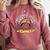 Hermit Crab Saying Emotionally Shelled Introvert Humor Comfort Colors Sweatshirt Crimson