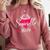 High School 2019 Senior Graduation Shirt Girls Daughter Comfort Colors Sweatshirt Crimson