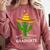 High School College Graduate Graduation Comfort Colors Sweatshirt Crimson