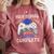 High School Level Complete Class Of 2025 Graduation Comfort Colors Sweatshirt Crimson