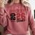 Hockey Senior Night Hockey Senior 2026 Graduation 59 Comfort Colors Sweatshirt Crimson