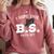 I Hope This BS Pays Off Graduation Bachelors Degree Comfort Colors Sweatshirt Crimson