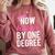 Now Hotter By One Degree Graduation T-Shirt Comfort Colors Sweatshirt Crimson