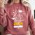 Hotter By One Degree Senior 2024 Class Of 2024 Graduation Comfort Colors Sweatshirt Crimson