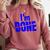 I'm Done Sarcastic Introvert Introversion Comfort Colors Sweatshirt Crimson I'm Done Sarcastic Introvert Introversion Comfort Colors Sweatshirt Crimson