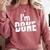 I'm Done Sarcastic Introvert Introversion Comfort Colors Sweatshirt Crimson I'm Done Sarcastic Introvert Introversion Comfort Colors Sweatshirt Crimson