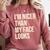 I'm Nicer Than My Face Looks Introverted Introverts Comfort Colors Sweatshirt Crimson