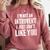 I'm Not Introvert I Just Don't Like You Sarcastic Quote Comfort Colors Sweatshirt Crimson