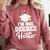 I'm One Degree Hotter Graduation Gag Seniors T-Shirt Comfort Colors Sweatshirt Crimson
