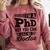 I'm A PhD Call Me Doctor Doctorate Degree Graduation Comfort Colors Sweatshirt Crimson