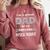 I'm A Proud Dad Of An Awesome Physical Therapist Graduation Comfort Colors Sweatshirt Crimson