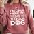 I'm Only Here To Say Hi To Your Dog Introvert Social Anxiety Premium Tri-Blend Comfort Colors Sweatshirt Crimson