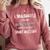I'm Smart & Stuff Class Of 2024 High School Graduation Comfort Colors Sweatshirt Crimson