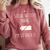 I'm So Over It Saying For Introvert And Shy People Comfort Colors Sweatshirt Crimson I'm So Over It Saying For Introvert And Shy People Comfort Colors Sweatshirt Crimson